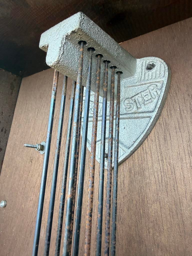 Antieke Jura wandklok met Ave Maria gong, Ophalen of Verzenden