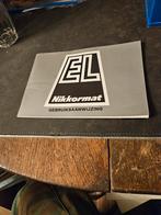 Nikkomat EL Gebruiksaanwijzing - Vintage Camera Handleiding, Ophalen of Verzenden