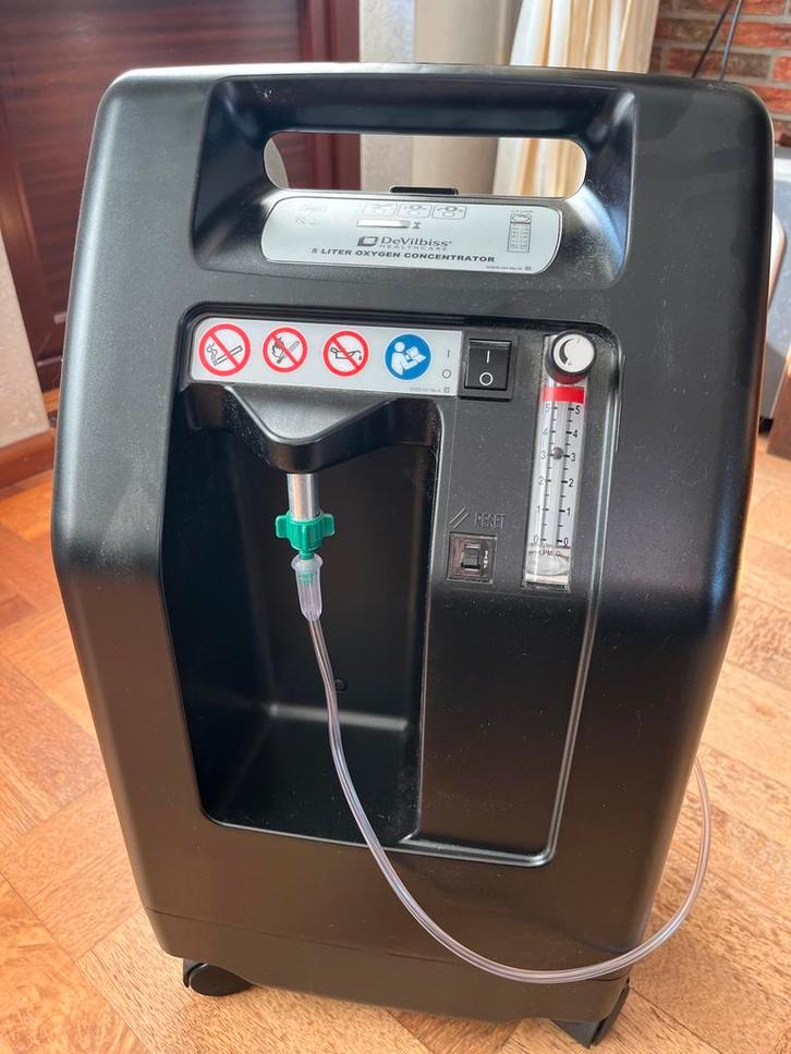 Drive DeVilbiss Zuurstofconcentrator Compact  525KS, Diversen, Verpleegmiddelen, Zo goed als nieuw, Ophalen of Verzenden