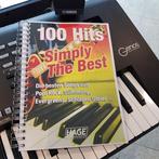Hage 100 Hits Simply the Best + 100 MIDI-Files voor Yamaha, Gebruikt, Overige soorten, Populair, Keyboard