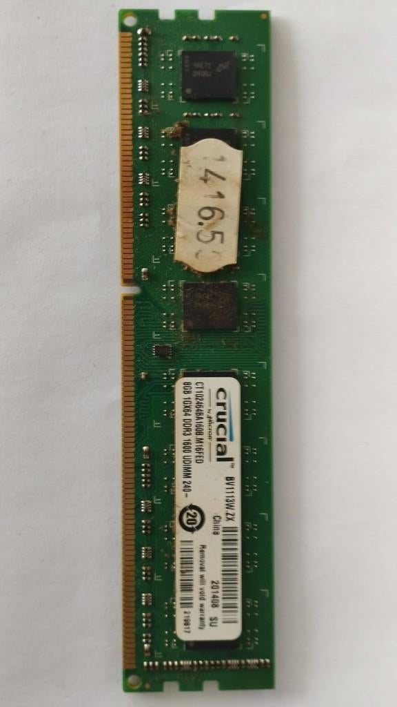 8 gb ddr3 ram, Computers en Software, Gebruikt, 8 GB, DDR3, Ophalen of Verzenden