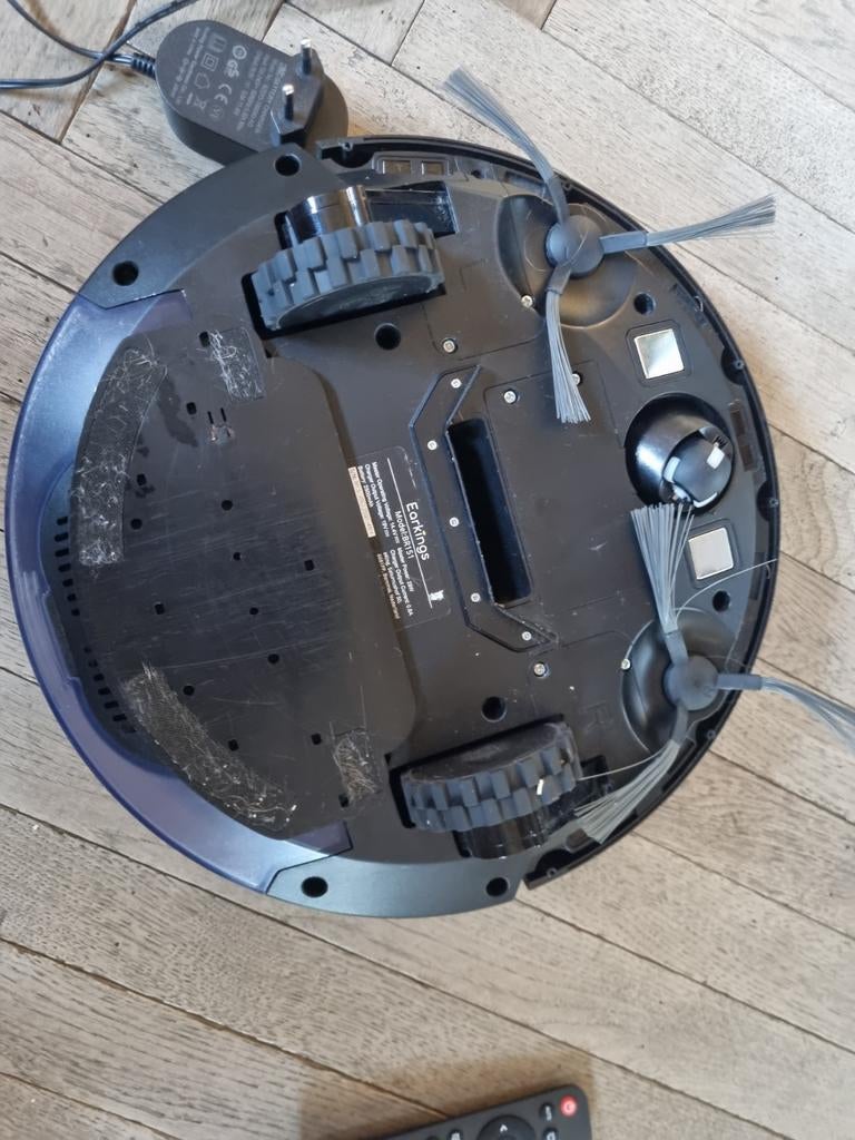 Eardings Robotstofzuiger met afstandsbediening, Ophalen of Verzenden, Gebruikt, Reservoir, Robotstofzuiger
