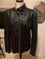 Rundleren jasje, Ophalen of Verzenden, Zo goed als nieuw, Maat 38/40 (M), Zwart