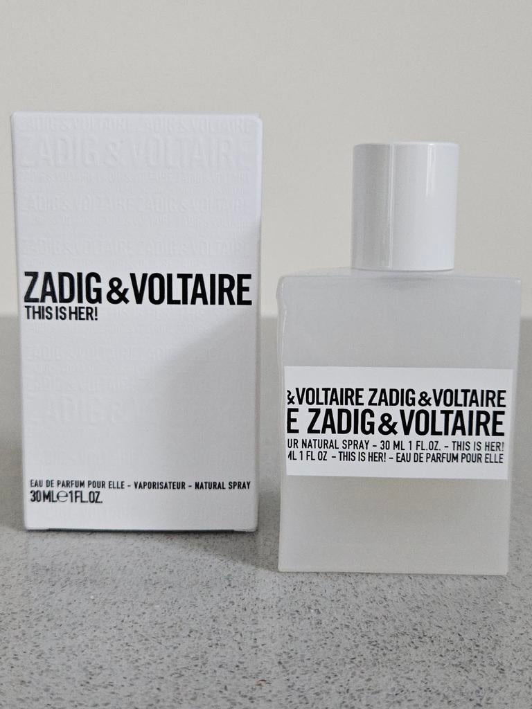 Zadig & Voltaire This is Her 15 ml, Sieraden, Tassen en Uiterlijk, Uiterlijk | Parfum, Ophalen of Verzenden, Gebruikt