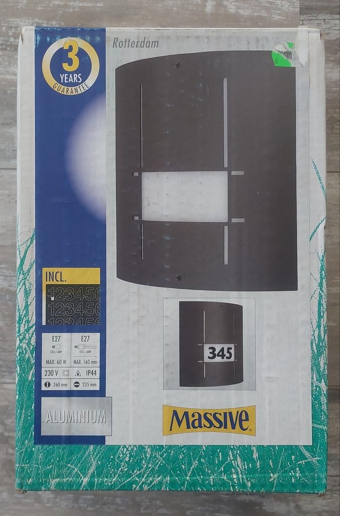 Buitenlamp, Wandlamp, Ophalen of Verzenden, Netvoeding, 50 tot 250 watt