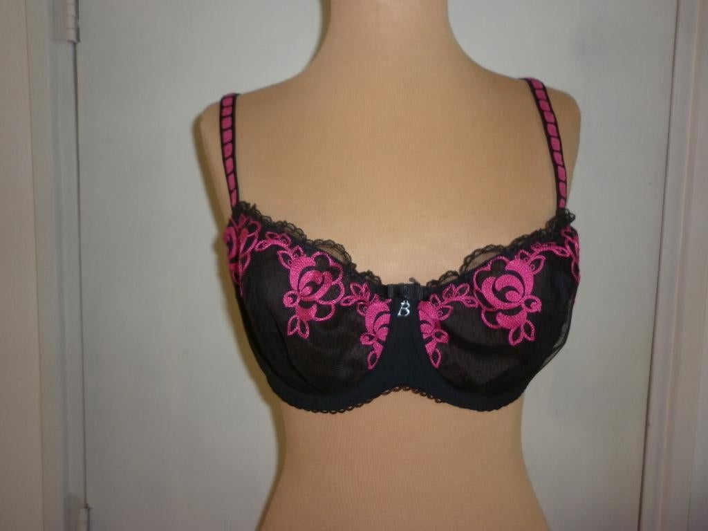 beugelBH maat : 80E, Verzenden, Zwart, BH