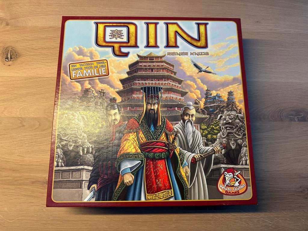 Qin bordspel - White Goblin (zo goed als nieuw), Hobby en Vrije tijd, Gezelschapsspellen | Bordspellen, Een of twee spelers, Ophalen of Verzenden