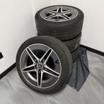 Originele 18" Mercedes Benz AMG velgen + nieuwe banden, 18 inch, Gebruikt, Banden en Velgen, Ophalen of Verzenden
