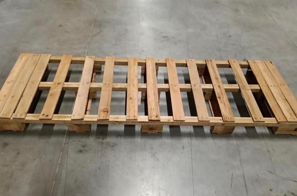 Gratis 2 meter pallets, Doe-het-zelf en Verbouw, Hout en Planken, Ophalen