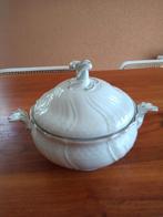 Wit porseleinen Hutschenreuther Maria Theresia dekschaal, Ophalen of Verzenden