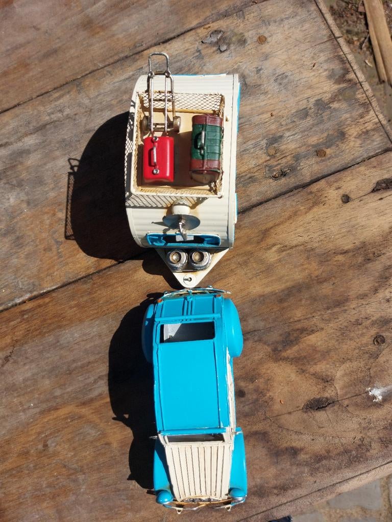 Oldtimer citroen met caravan jr 60/80 verzamelen, Ophalen of Verzenden, Transport