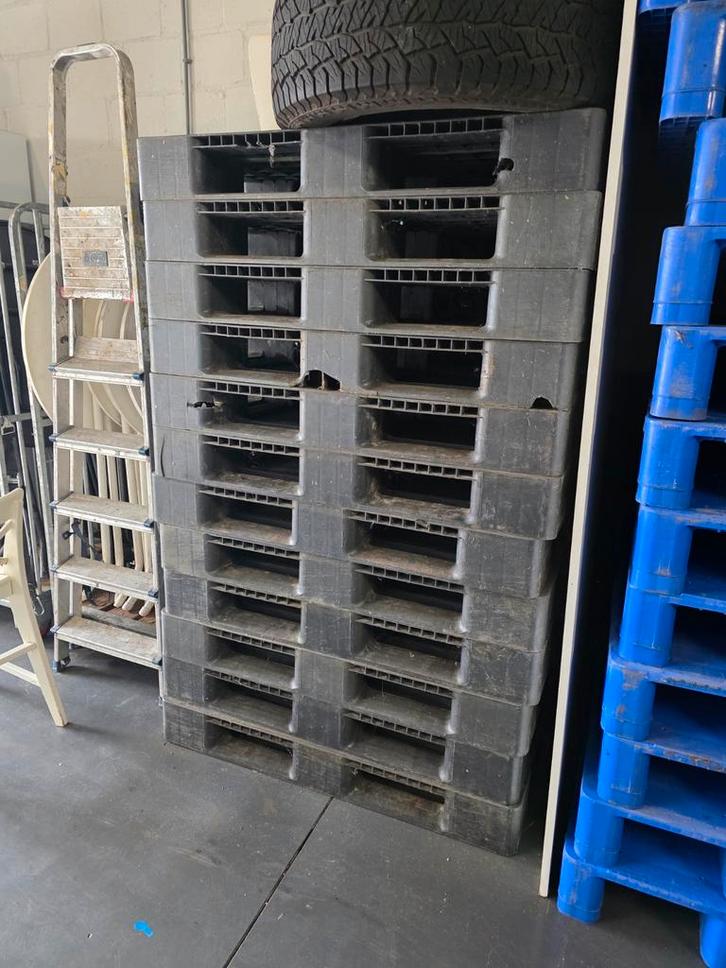 12 Pallets 1.07 m bij 1.07 m ideaal voor seizoensplek, Caravans en Kamperen, Kampeeraccessoires, Ophalen