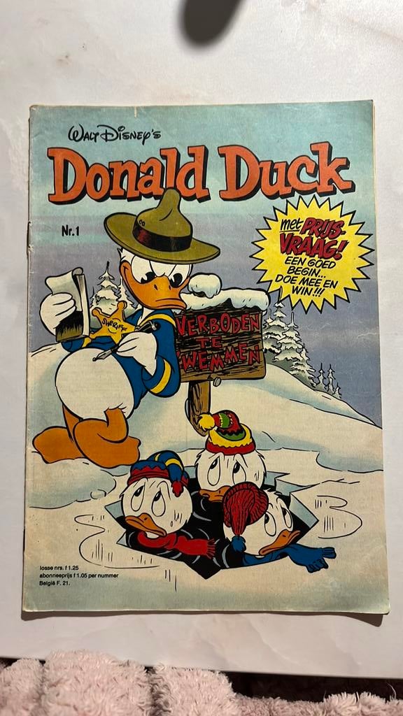 Donald Duck, 1980, nr 1, Verzamelen, Tijdschriften, Kranten en Knipsels, Ophalen of Verzenden, 1980 tot heden, Tijdschrift