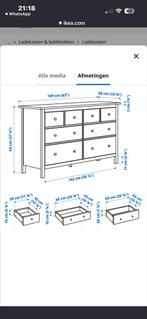 Ikea Hemnes ladekast - Gebruikt, maar in goede staat, Ophalen, Gebruikt, 5 laden of meer, 150 tot 200 cm