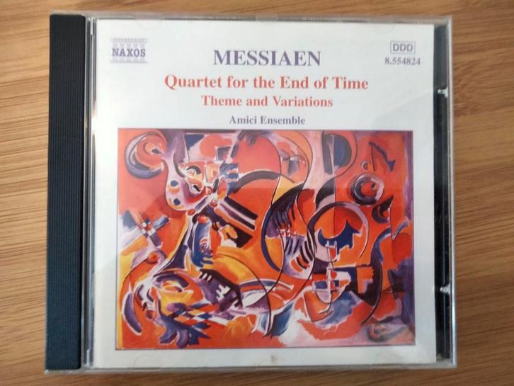 Messiaen: Quartet for the End of Time - Amici Ensemble CD, Cd's en Dvd's, Cd's | Klassiek, Ophalen of Verzenden