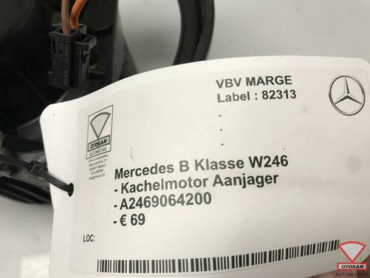 mercedes b klasse w246 kachelmotor aanjager a2469064200 1447, Gebruikt, Mercedes-Benz AG, Mercedes-Benz, Ophalen of Verzenden