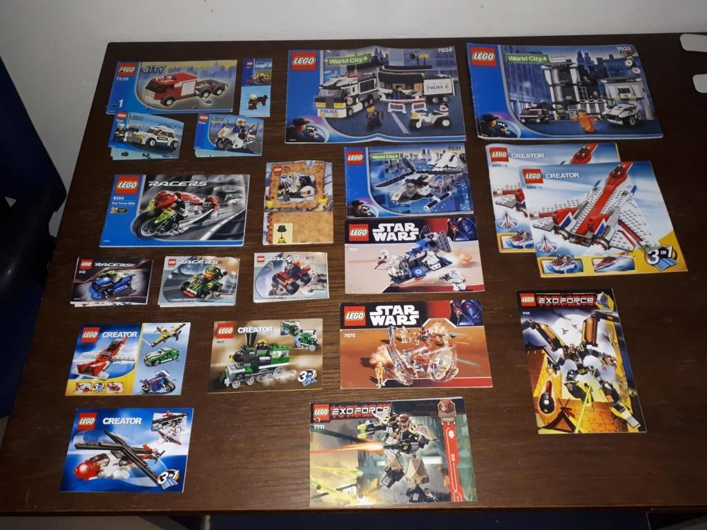 Lego Boekjes, Gebruikt, Overige thema's, Lego, Overige typen