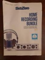 Complete Podcast / Home Recording Studio – SubZero vanaf 100, Ophalen, Zo goed als nieuw, Studiomicrofoon