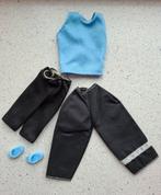 Barbie vintage Fleur /Sindy doll blauw zwarte outfit, Ophalen of Verzenden, Barbie