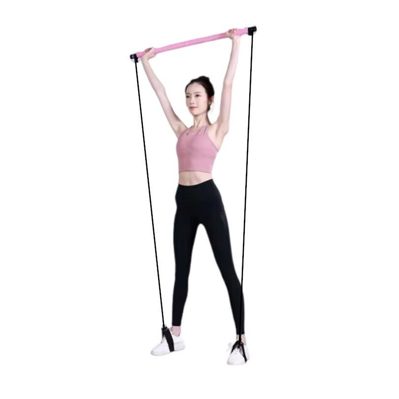 Pilates bar met weerstandsbanden complete training set, Sport en Fitness, Yoga en Pilates, Sports and Outdoors, Info@sportsandoutdoors.eu