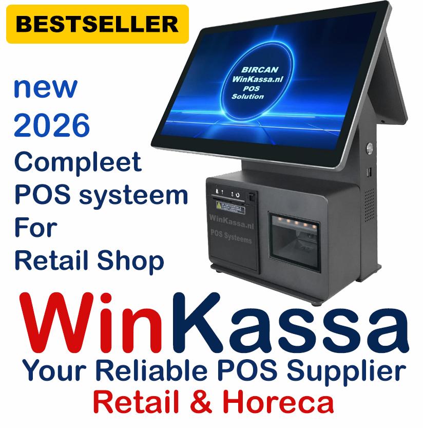Kassasysteem Supermarkt Winkel Kassa Horeca Retail TouchPOS, Computers en Software, Ophalen of Verzenden, Nieuw, Windows