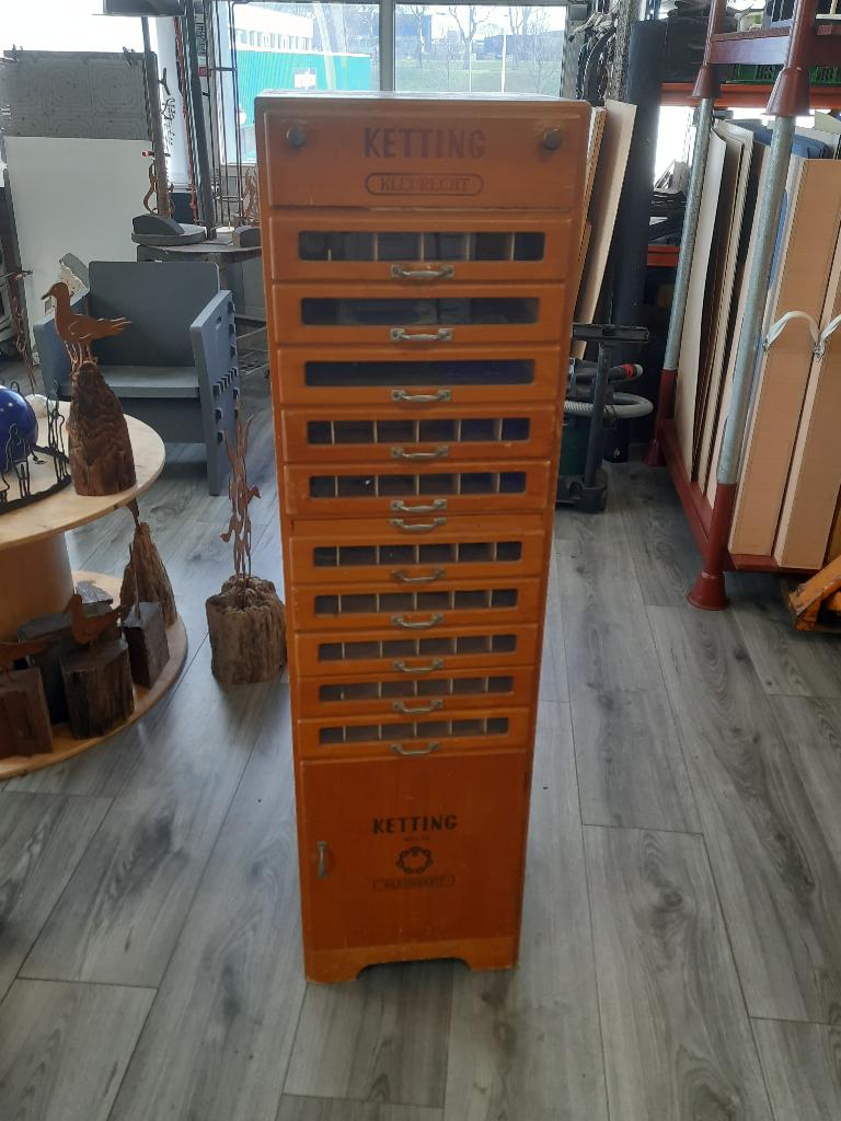 Garenkast, Ophalen, Minder dan 50 cm, Gebruikt, 5 laden of meer