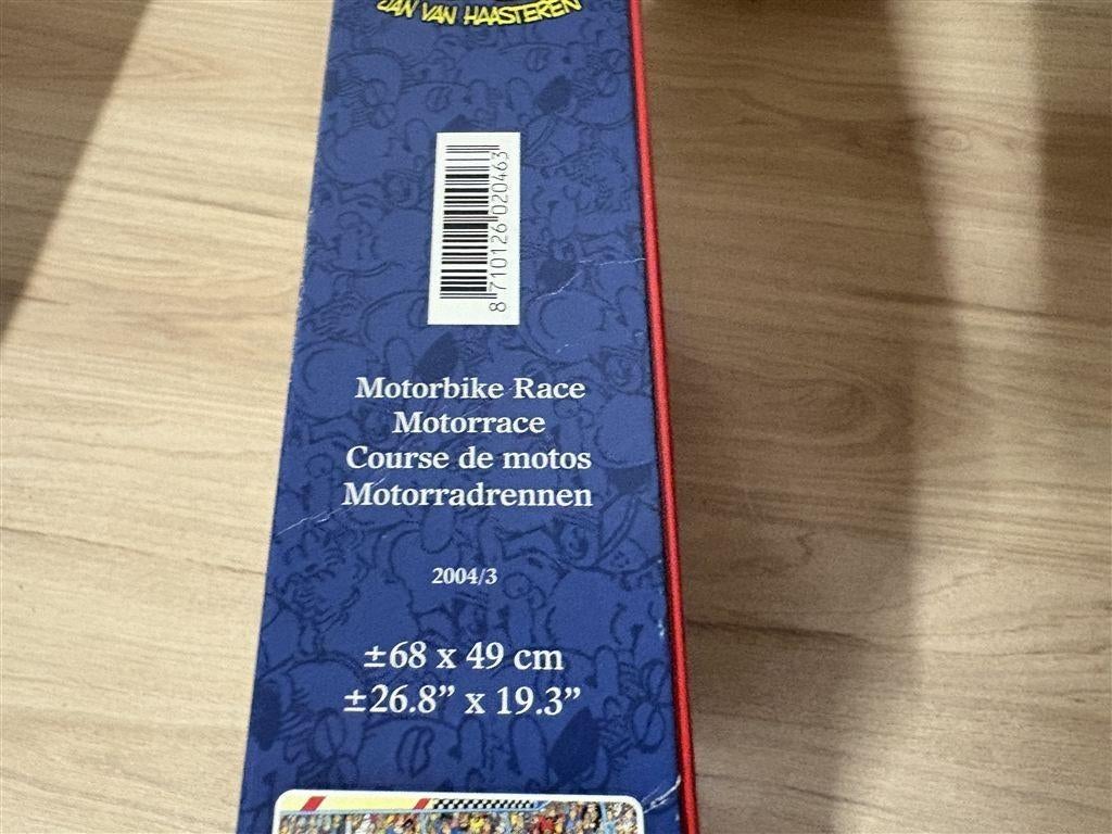 Jan van Haasteren - motor race - 1000 stuks - s6034, Hobby en Vrije tijd, Denksport en Puzzels, Ophalen of Verzenden, 500 t/m 1500 stukjes