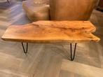 Te koop: Boomstam salontafel, Ophalen, 100 tot 150 cm, 50 tot 100 cm, Zo goed als nieuw
