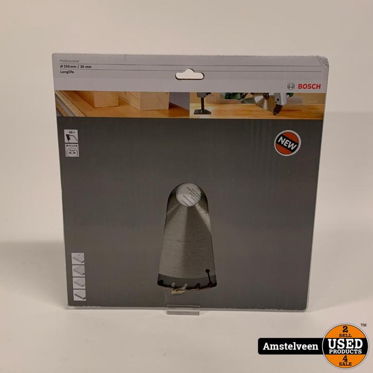 Bosch cirkelzaagblad Precision 250mm 2608P00205 | Nieuw, Doe-het-zelf en Verbouw, Gereedschap | Machine-onderdelen en Toebehoren