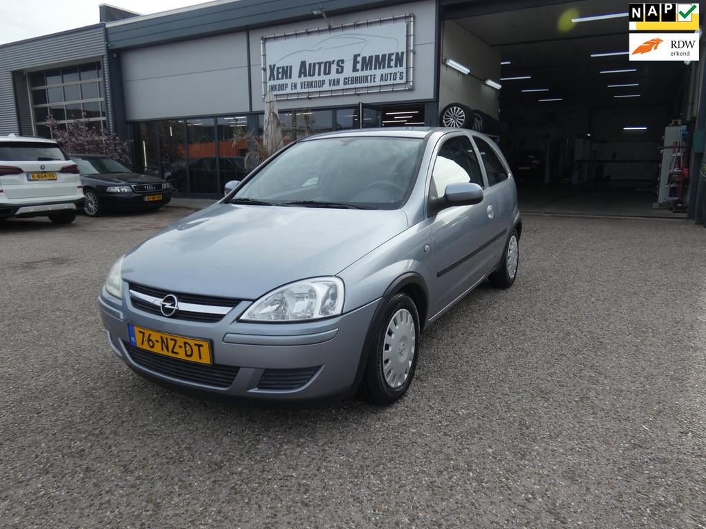 Opel Corsa 1.2-16V Enjoy|1e Eigenaar|Dealer Ond.|Lage KM-sta, Voorwielaandrijving, 450 kg, Gebruikt, 31 €/maand