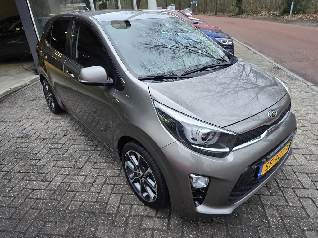 Kia Picanto 1.0 CVVT Design Edition | 1E EIGENAAR | 12MND GA, Auto's, Kia, Voorwielaandrijving, Stof, Gebruikt, Euro 6
