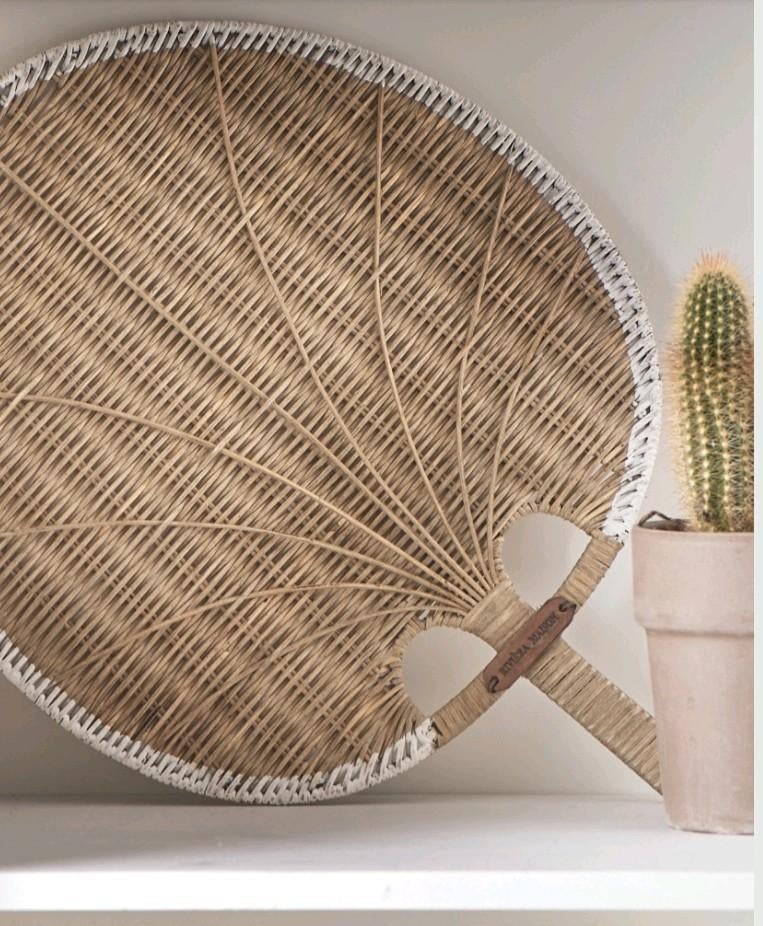 Rivièra maison ** RUSTIC RATTAN CLASSIC HAVANA FAN
**50x37,5, Huis en Inrichting, Woonaccessoires | Overige, Ophalen of Verzenden