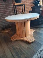 Unieke tafel, Ophalen, Gebruikt, Rond, Hout