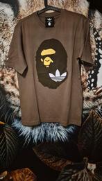 Adidas SSL x BAPE Shirt "Earth Strata" maat S, Kleding | Heren, Ophalen of Verzenden, Nieuw
