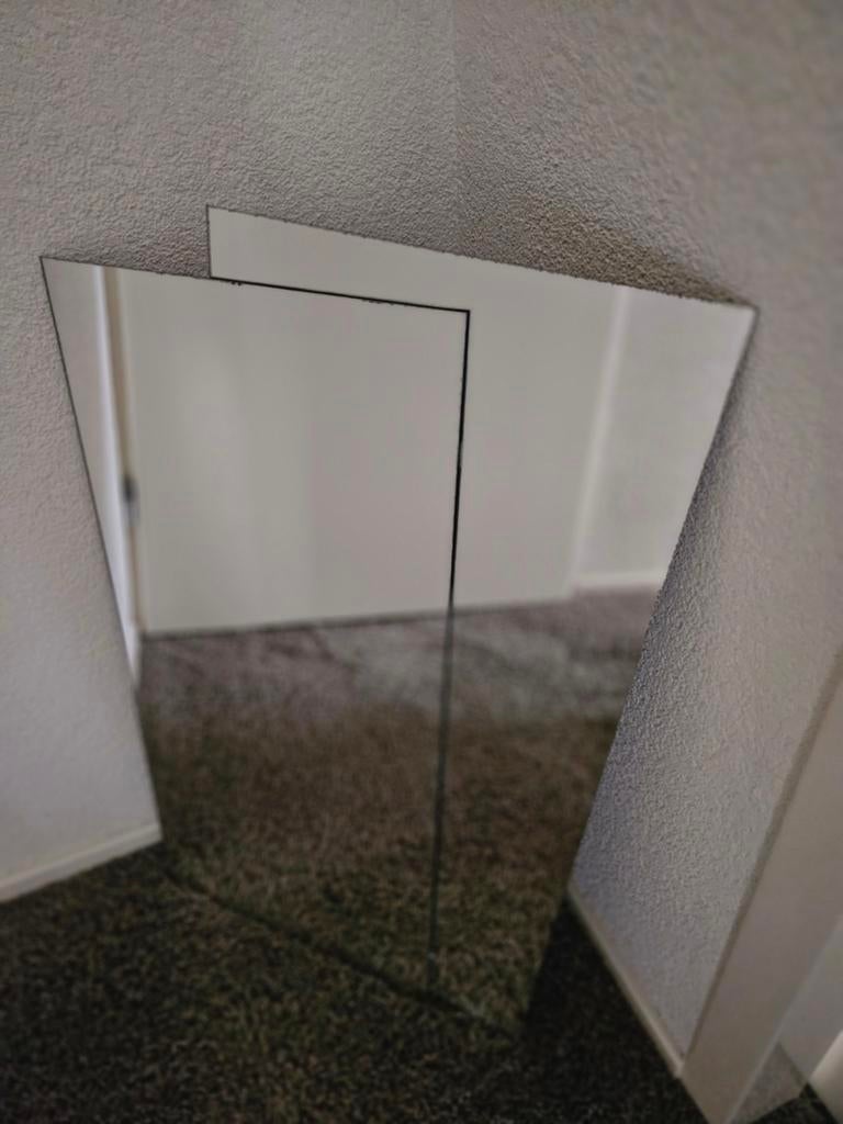 Set spiegels,, Ophalen, Overige typen, 50 tot 100 cm, Zo goed als nieuw