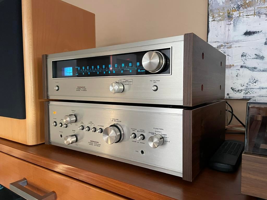 Pioneer SA6200 + TX6200 versterker en tuner, Ophalen, Zo goed als nieuw, Minder dan 60 watt, Pioneer
