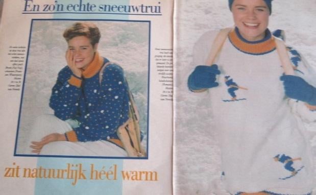 Breipatroon  2 x Trui  36 tot 50   nr   9674, Hobby en Vrije tijd, Verzenden, Nieuw, Breien, Patroon of Boek
