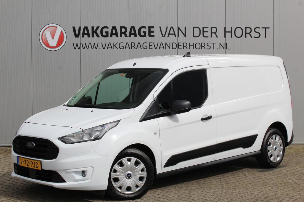 Ford Transit Connect 1.5 EcoBlue L2 Trend 3 Persoons, Airco,, Auto's, Voorwielaandrijving, 1390 kg, Gebruikt, 4 cilinders