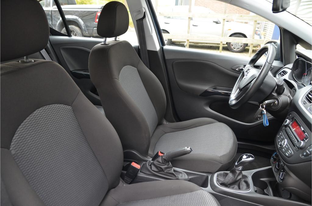 Opel Corsa 1.4 Edition 16' Alu (bj 2017, automaat), Auto's, 12 maanden, Gebruikt, 4 cilinders, Blauw