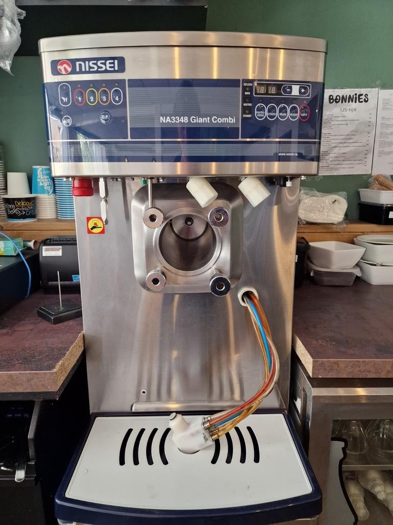 Nissei NA3348 Giant Combi, Witgoed en Apparatuur, IJsmachines, Ophalen, Gebruikt