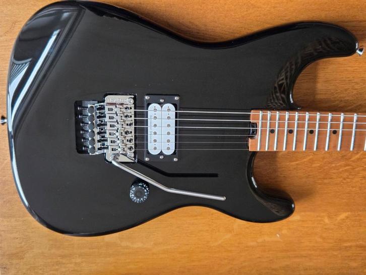Harley Benton ST-80FR MN Black ( in onderdelen), Muziek en Instrumenten, Instrumenten | Onderdelen, Zo goed als nieuw, Elektrische gitaar
