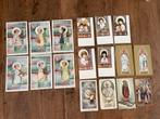 Communie en devotie prentjes - 17 stuks, Verzamelen, Religie, Ophalen of Verzenden, Zo goed als nieuw, Kaart of Prent, Christendom | Katholiek