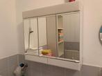 Medicijnkastje badkamer met spiegel en verlichting, Minder dan 25 cm, Minder dan 100 cm, Gebruikt, Spiegelkast