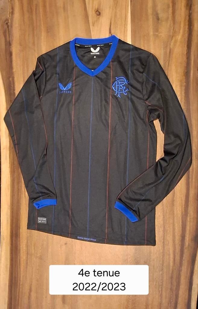 Glasgow Rangers shirt 2022/2023  Castore maat M, Ophalen of Verzenden, Zo goed als nieuw, Blauw, Voetbal