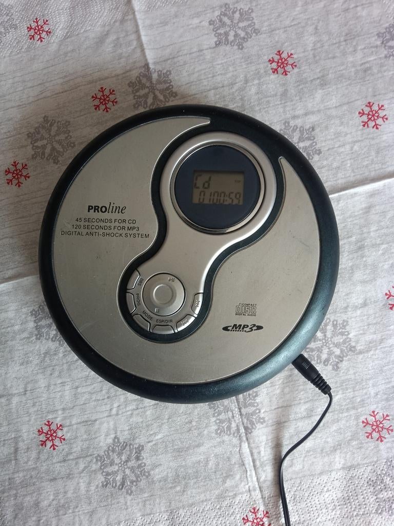 Proline Discman CD-MP3-speler, Audio, Tv en Foto, Walkmans, Discmans en Minidiscspelers, Ophalen of Verzenden