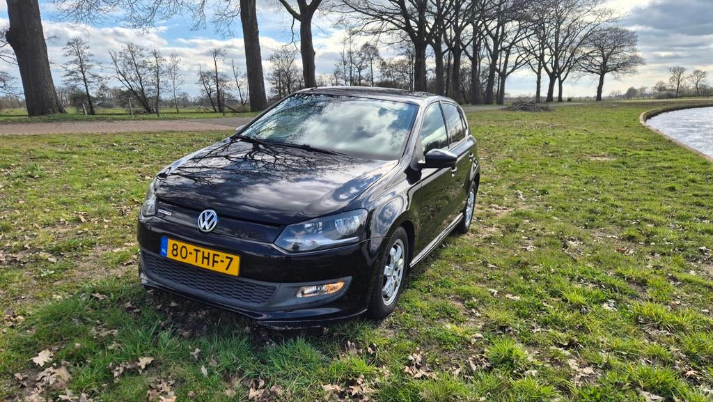 Volkswagen Polo 1.2 TDI Bluemotion, Auto's, Voorwielaandrijving, 1199 cc, 96 €/maand, Zwart