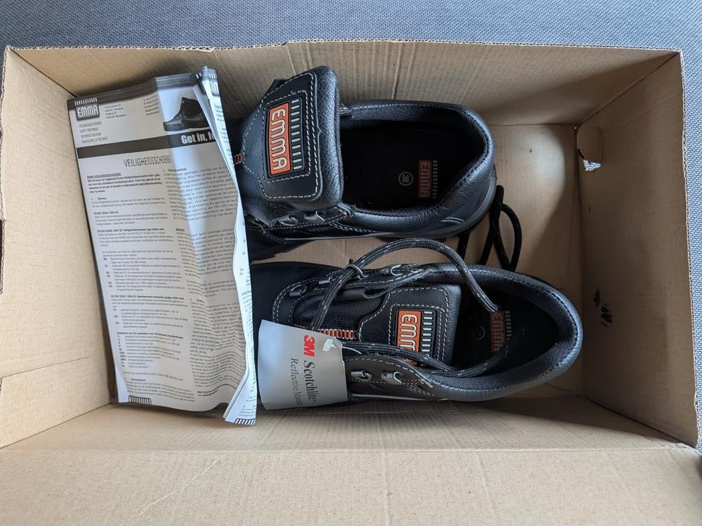 Emma veiligheidsschoenen dames S3, maat 38, nieuw in doos, Ophalen of Verzenden, Nieuw