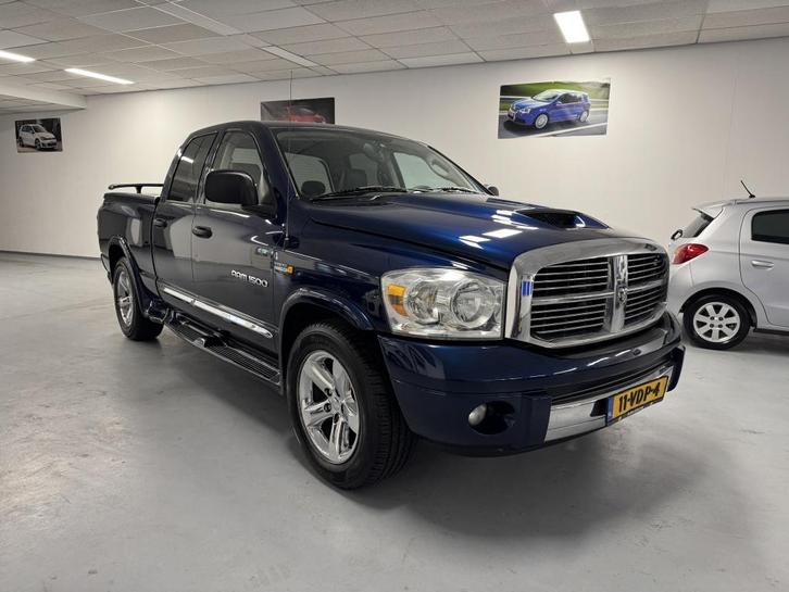 Dodge Ram 1500 Motor probleem! (bj 2007), Auto's, Dodge, Bedrijf, Te koop, RAM 1500, Lederen bekleding, Metallic lak, Benzine