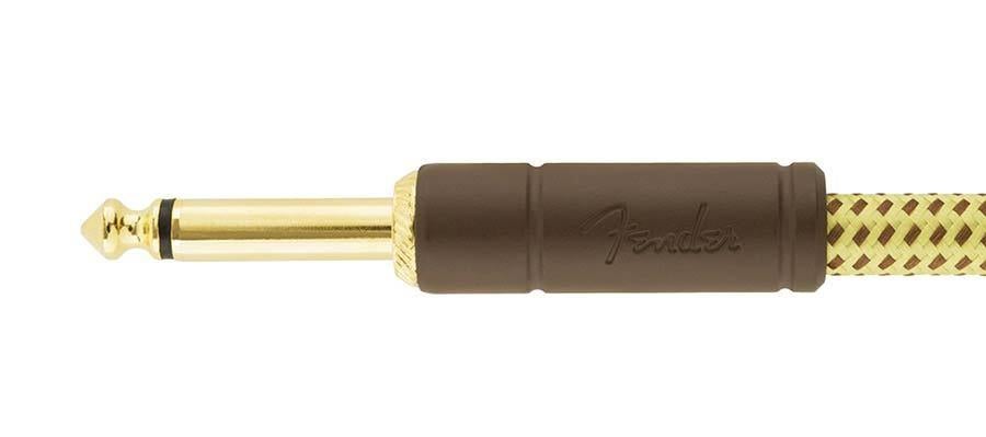 Fender Gitaarkabel Deluxe Series Tweed 1.5 Meter 0990820094, Muziek en Instrumenten, Kabels en Stekkers, ., Nieuw, Ophalen of Verzenden