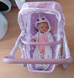 Baby born pop, wandelwagen, draagzak, kleren en spullen, Kinderen en Baby's, Speelgoed | Poppen, Ophalen, Gebruikt, Babypop